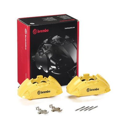 Brembo OE 2020 Mercedes-Benz E53 AMG/E63 AMG S Hydraulic Front X-Style Brake Calipers - Yellow