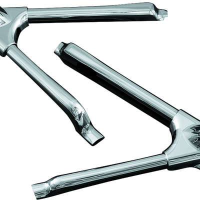 Kuryakyn Swingarm Tube Covers 08-17 Softail Models Chrome