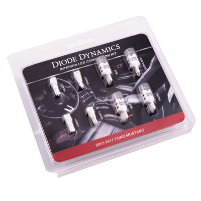 Diode Dynamics Mustang Interior Light Kit 15-17 Mustang Stage 1 - Cool - White