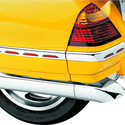 Kuryakyn Turndown Exhaust Extensions 01-17 Honda GL1800 Chrome