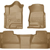 Husky Liners 14 Chevrolet Silverado/GMC Sierra WeatherBeater Tan Front & 2nd Seat Floor Liners