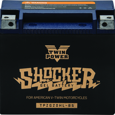 Twin Power YTX-20HL Shocker Gel Battery Replaces H-D 65989-97A 310 CCA
