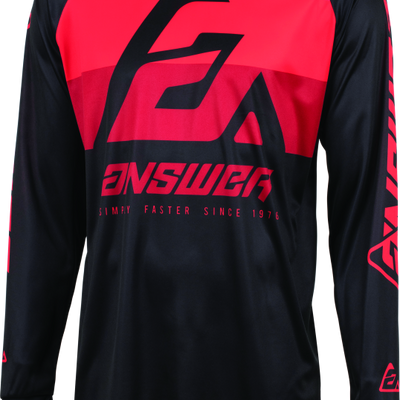 Answer 23 Syncron CC Jersey Red/Black Youth - Medium