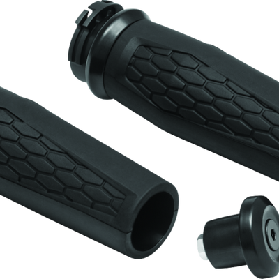 Kuryakyn Hex Grips Dual Cable Black