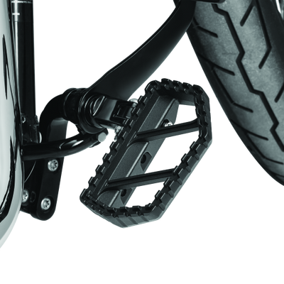 Kuryakyn Splined Peg Adapter Harley-Davidson Male Mount Black