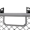 Deezee Universal Aluminum Front Truck Cargo Management Cab Rack Silver Mesh