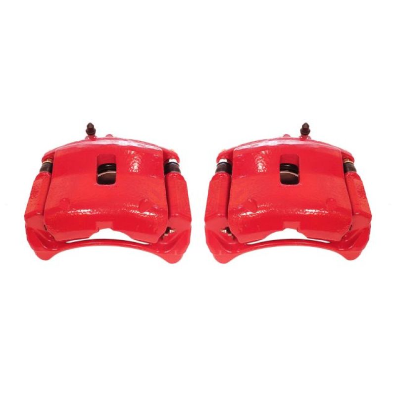 Power Stop 01-02 Acura MDX Front Red Calipers w/Brackets - Pair