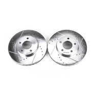 Power Stop 02-06 Buick Rendezvous Front Evolution Drilled & Slotted Rotors - Pair