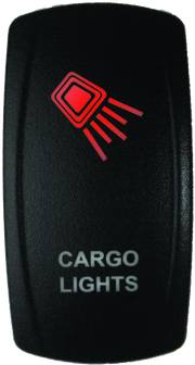 DragonFire Racing Lighted Switch Cargo Lights On/Off Red