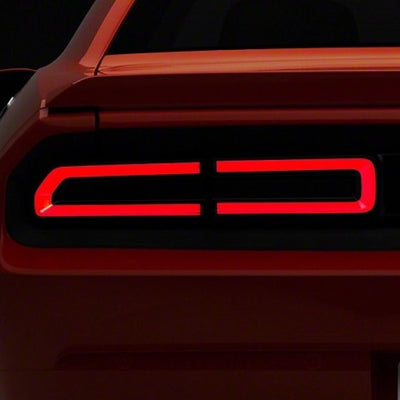 Raxiom 08-14 Challenger LED Tail Lights- Black Housing (Smoked Lens)