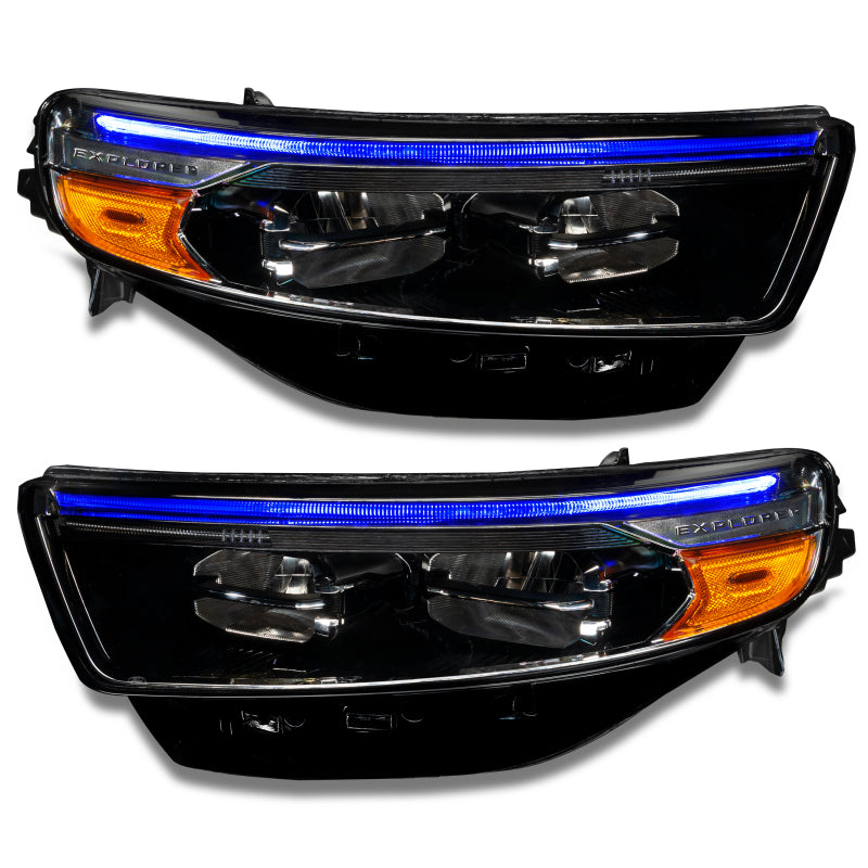 Oracle 20-22 Ford Explorer Dynamic RGB Headlight DRL Kit - - w/ BC1 Controller