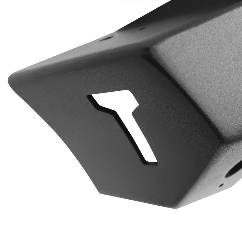 Westin 18-19 Jeep Wrangler JL WJ2 Stubby Front Bumper - Textured Black