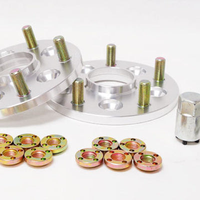 Project Kics 15mm Thick 12x1.5 4x100 to 4x114.3 Wide Tread Spacers PCD Conversion