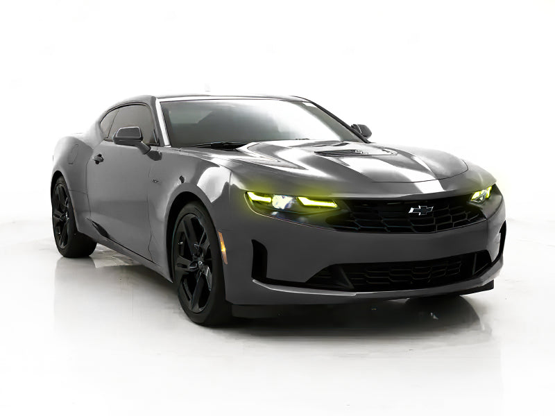 Oracle 19-21 Chevy Camaro LS/LT RGB+A Headlight DRL Kit - ColorSHIFT w/ RF Controller