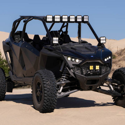 Diode Dynamics 20-Present Polaris RZR C1 Headlamp Kit Pro - White ABL (Pair)