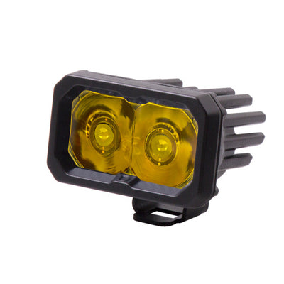 Diode Dynamics Stage Series 2 In LED Pod Pro - Yellow Spot Standard ABL Each