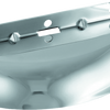 Kuryakyn Lower Tree Wind Deflector 80-13 Touring Chrome