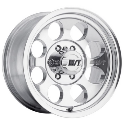 Mickey Thompson Classic III 17x12in - 5x5.5 BP - 3.60in BS - Polished Wheel