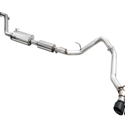 AWE Exhaust for 4th Gen Toyota Tacoma Dual Diamond Black Tips