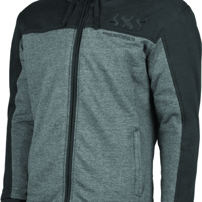 Speed and Strength Hammer Down Armored Hoody Black/Grey - 2XL