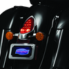 Kuryakyn Tail Light Top Trim Indian Models Chrome