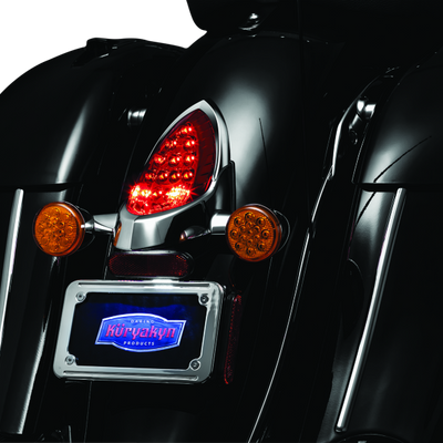 Kuryakyn Tail Light Top Trim Indian Models Chrome