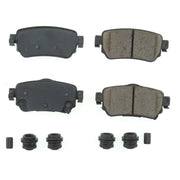 Power Stop 18-19 Nissan Leaf Rear Z17 Evolution Ceramic Brake Pads w/Hardware