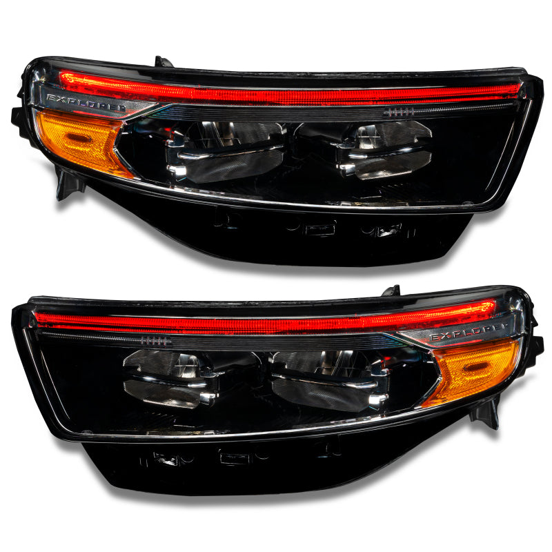 Oracle 20-22 Ford Explorer Dynamic RGB Headlight DRL Kit - - w/ Simple Controller