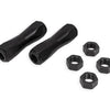 BMR 70-81 Chevrolet Camaro / Pontiac Firebird Tie Rod Sleeves 11/16in Thread - Black Anodized