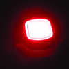 Kuryakyn Tracer LED Taillight Smoke Lens Without License Light