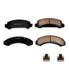 Power Stop 87-97 Ford Aerostar Front Z17 Evolution Ceramic Brake Pads w/Hardware