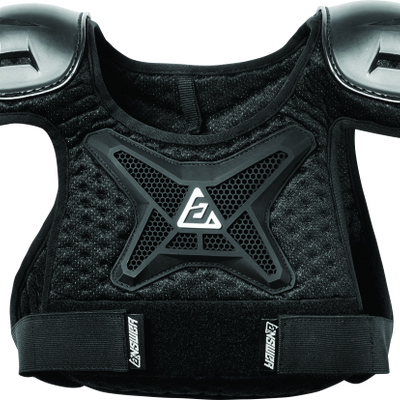 Answer Peewee Roost Guard Black - Large/XL