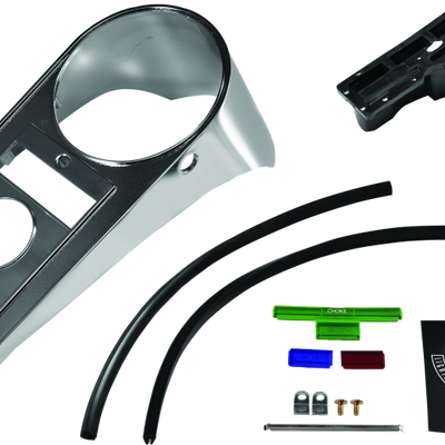 Bikers Choice 68-84FL 71-72 FX 80-86 FXWG 84-95 Softail Chrome Cast Dash Replaces H-D 71241-77T 91