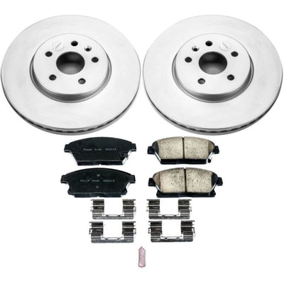 Power Stop 13-18 Buick Encore Front Z17 Evolution Geomet Coated Brake Kit