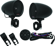 Kuryakyn Road Thunder Speaker Pods Bluetooth Audio Controller Black