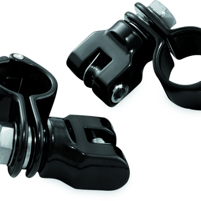 Kuryakyn 1-1/4inch Magnum Quick Clamp With Clevis Black