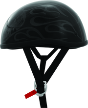 Skid Lids Ghost Skull Flames Helmet - Medium