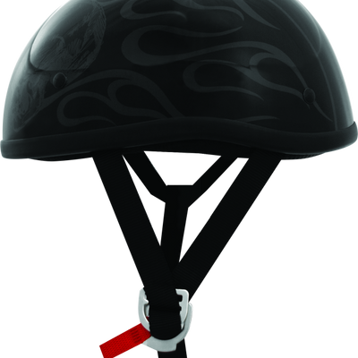 Skid Lids Ghost Skull Flames Helmet - Medium