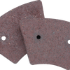 Twin Power 74-77 FX XL Organic Brake Pads Replaces H-D 44281-74 Front Rivet Type