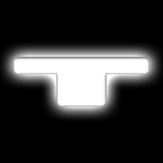 ORACLE Lighting Universal Illuminated LED Letter Badges - Matte Wht Surface Finish - T
