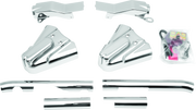 Kuryakyn Swingarm Cover Kit - Unlighted 86-99 Softail Models Chrome