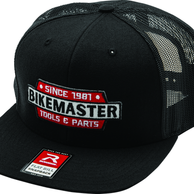 BikeMaster Patch Flat Bill Cap