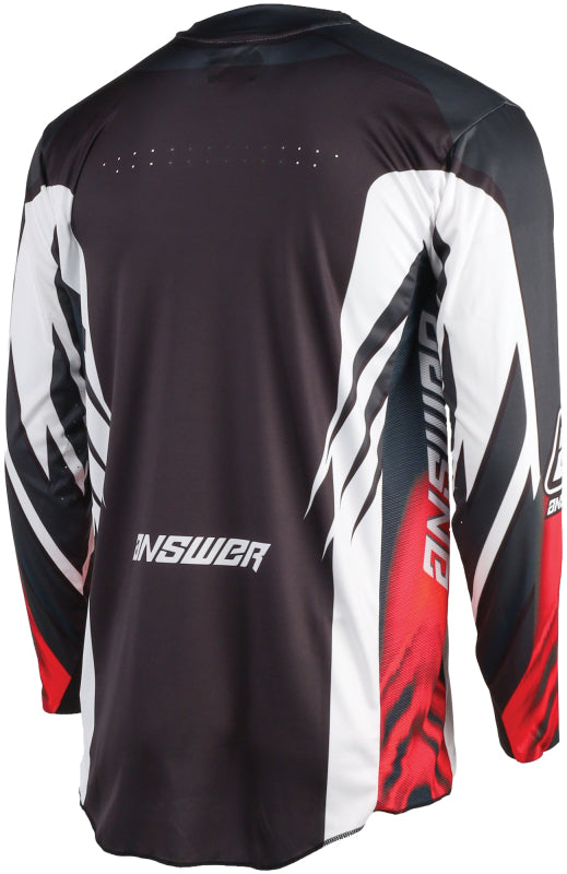 Answer Elite Xotic Jersey Crimson/Black Youth - XS