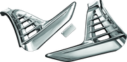 Kuryakyn Louvered Battery Box Cover 01-10 GL1800 Chrome