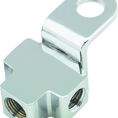 Bikers Choice 77-81 FX XL Dual Disc Chrome Front Brake Tee Replaces H-D 44310-77