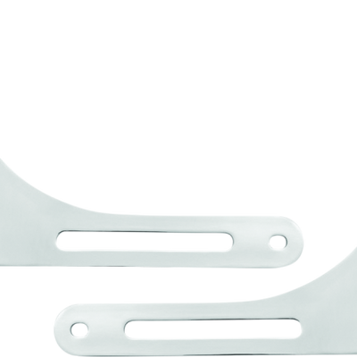 Kuryakyn Fixed Mounts Multi-Purpose Driver & Passenger Backrest 18-Up Softail Black