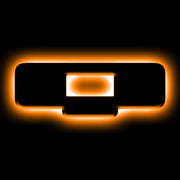 ORACLE Lighting Universal Illuminated LED Letter Badges - Matte Blk Surface Finish - Q