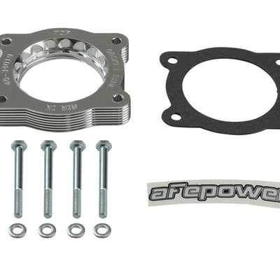 aFe 07-13 Chevrolet Silverado 1500/GMC Sierra 1500 Silver Bullet Throttle Body Spacer - Silver