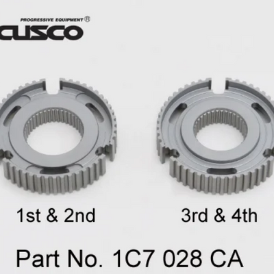 Cusco 20-23 Toyota GR Yaris 1.6L AWD Reinforced Transmission Clutch Sync. Hub Set (2 pcs.)