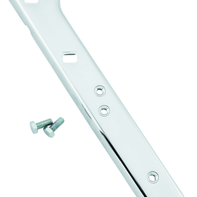 Bikers Choice 85-08 FLH FLT Chrome Saddlebag Rail Support Left